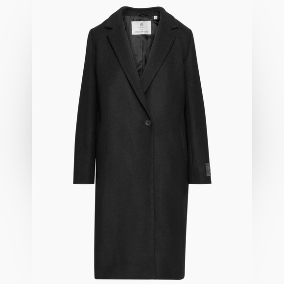 Aritzia Jackets & Coats Aritzia Babaton Black Wool Stedman Coat Old